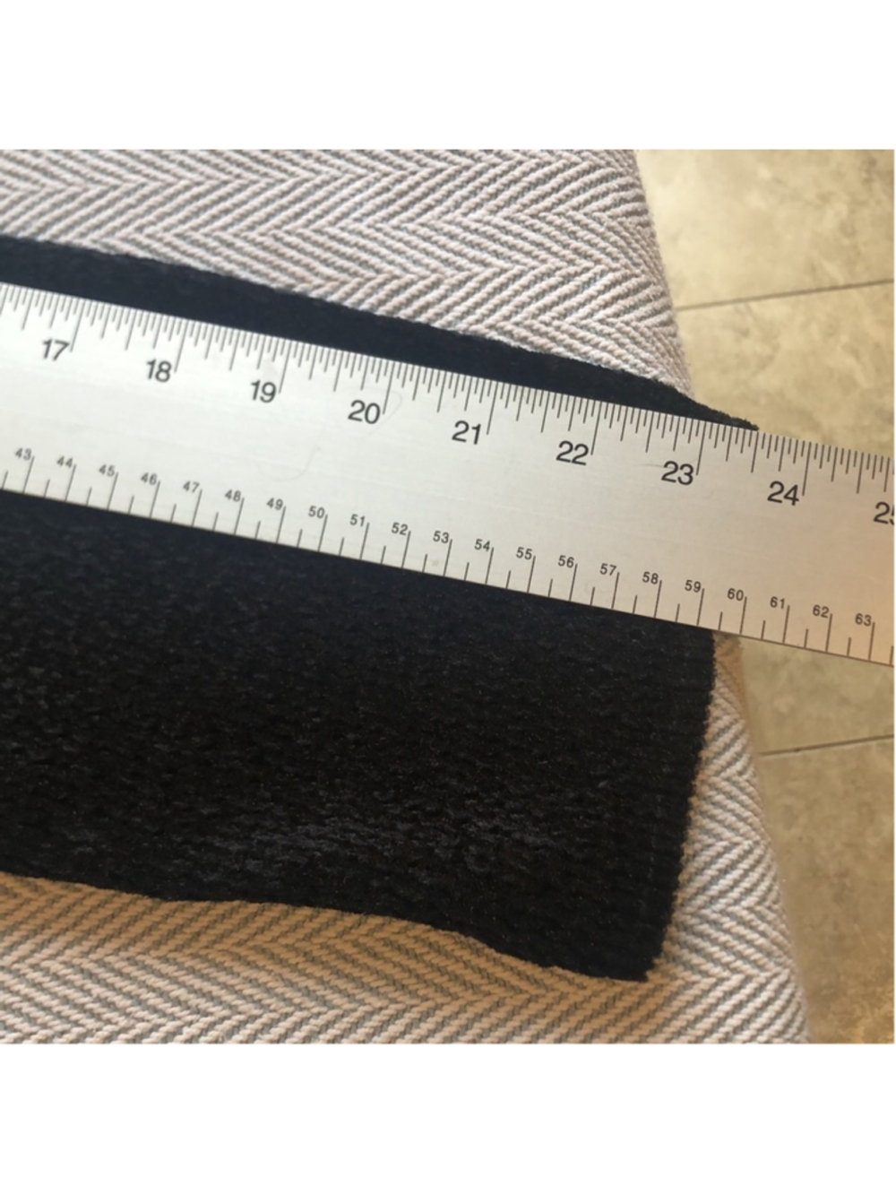 CHICOS Sz 3 Elegant Black Women's Cardigan Jacket PREWORN Pit to Pit 23 1/2" - Picture 13 of 15